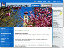 Tablet Screenshot of donnerskirchen.at